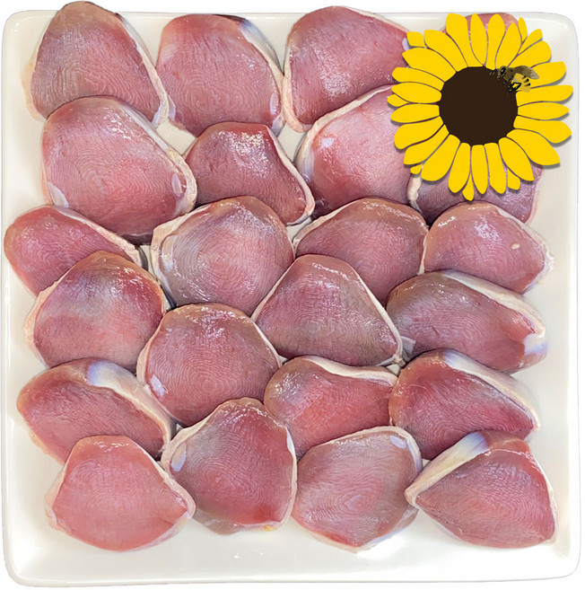 건강바라기 국내산 오리근위 오리똥집 1kg, 1개