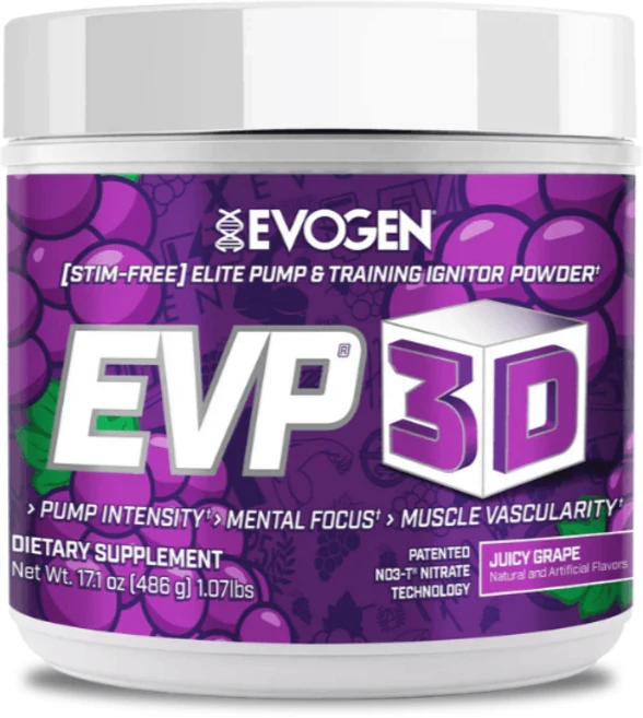 EVP 3D 무자극 펌핑 부스터 포도맛, 1개, 486g - 쿠팡