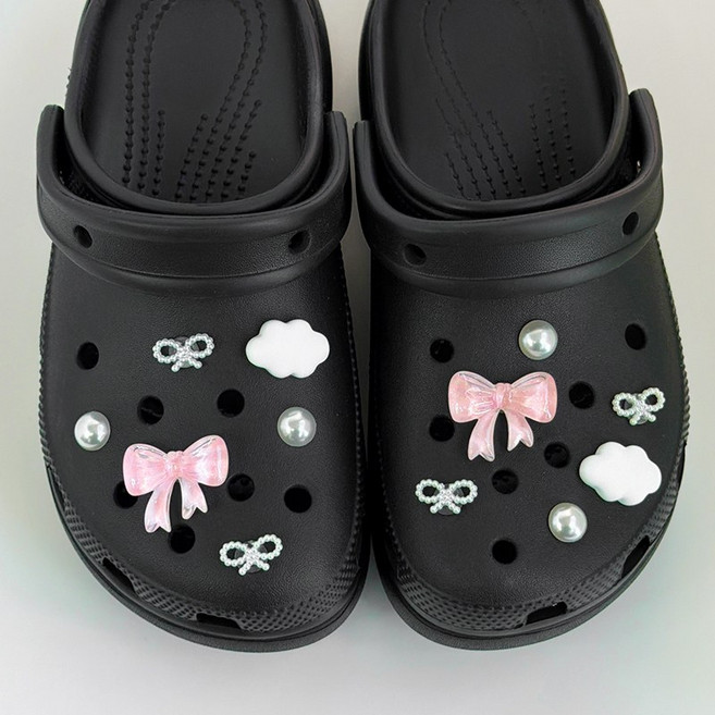 퍼니펀 핑크 리본 파츠 세트 12P