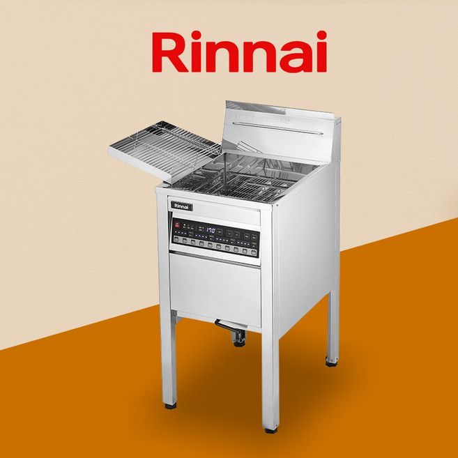 린나이 튀김기 RFA-M20G 가스식 업소용 가스튀김기 22L LPG(가스통) LNG 도시가스