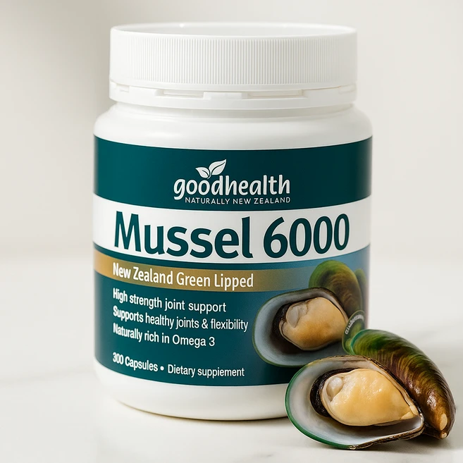 굿헬스 머셀 6000 뉴질랜드 그린 립 캡슐, 1개, 300정 - 쿠팡