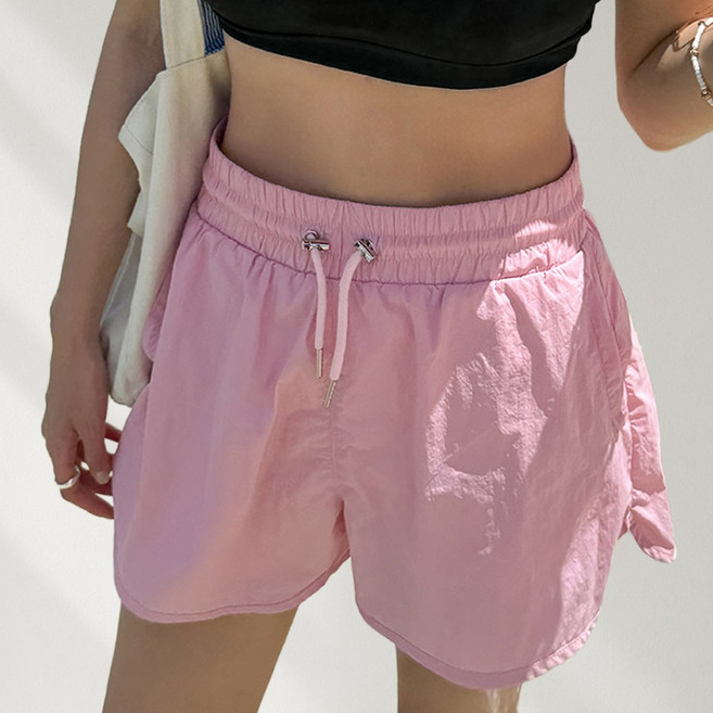 비키비키 에이셉 여성 비치팬츠 하의 레깅스 내장형 보드숏 비치웨어 수영복