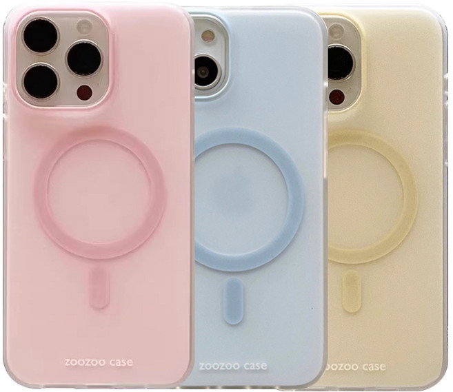 애플데이즈 마카롱 컬러 맥세이프 아이폰케이스