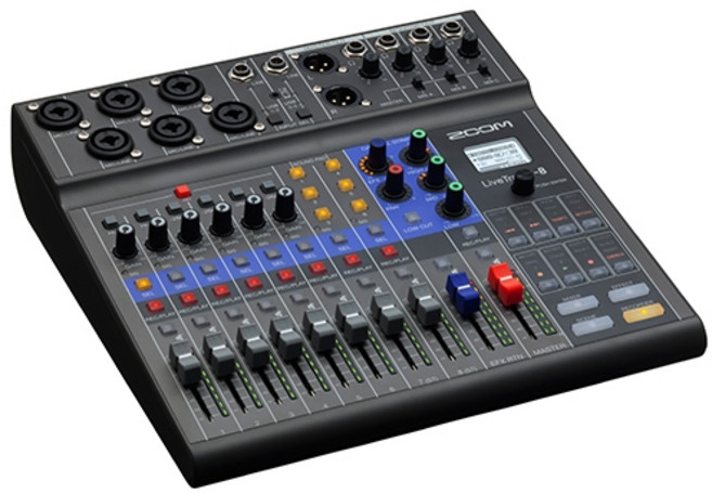 [뉴사운드] ZOOM LiveTrak L-8 줌 디지털믹서 zoom l8 / 오디오 인터페이스/ 멀티트랙 녹음 레코더 믹서/ 공식수입정품, ZOOM L-8