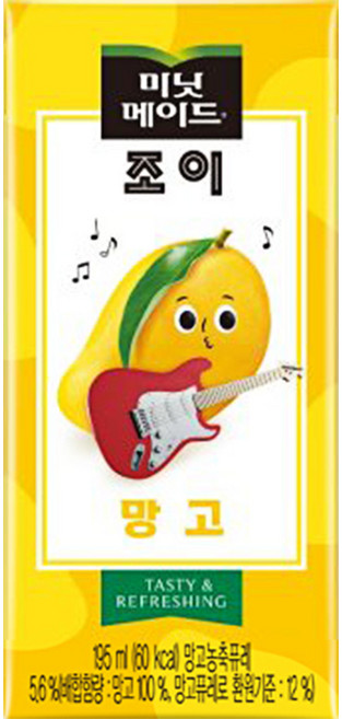 미닛메이드 조이 망고 유통기한 임박, 195ml, 96개