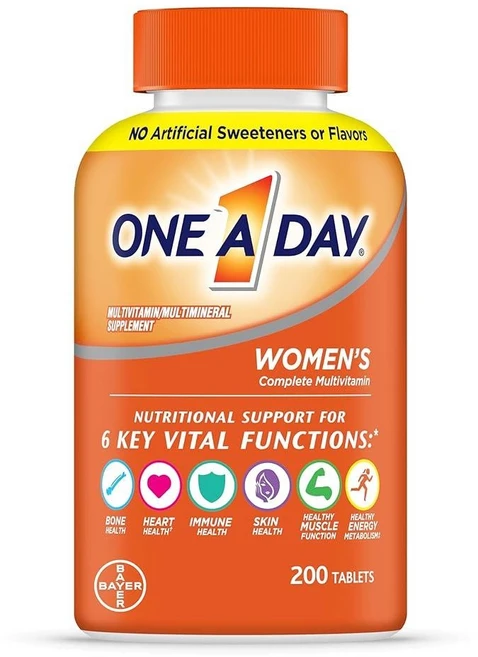 원어데이 One A Day 영양제 여성용 컴플리트 멀티비타민 태블릿 200정, 1개 - 쿠팡