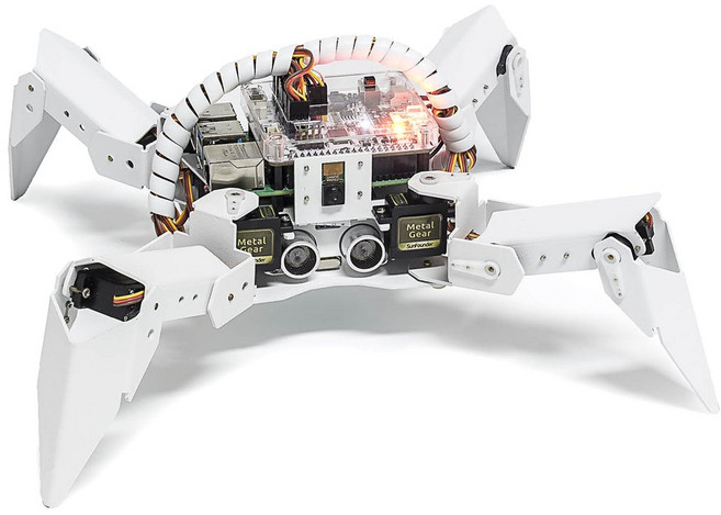 (썬파운더) 라즈베리파이 PiCrawler 4족 거미 로봇키트/CN0333D CN0333D, 1개