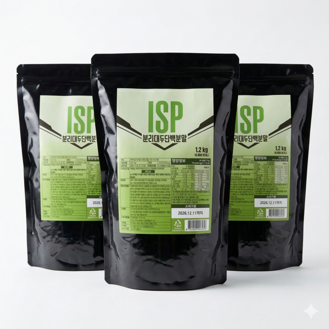 SP스포츠 ISP 분리대두단백질 1.2kg, 3개