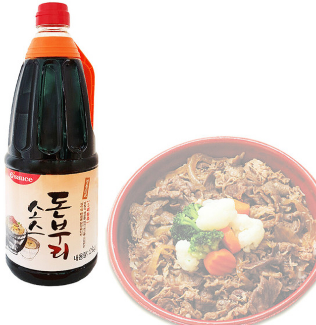 달디단마켓 선도 돈부리소스 가츠동 규동 오야꼬동 덮밥소스 대용량, 1개, 2kg