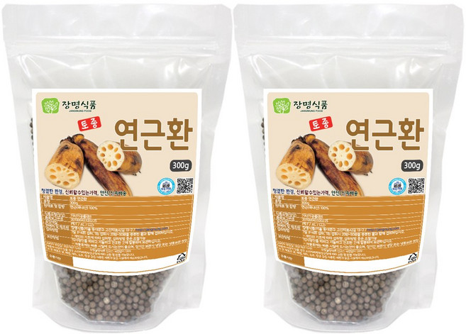 [장명식품] 연근환 국내산, 2개
