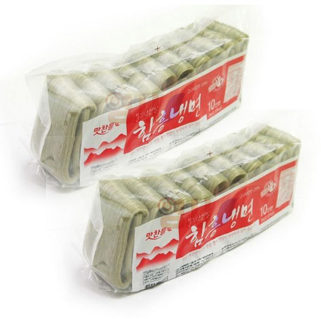맛찬들 함흥냉면 2kg, 2개