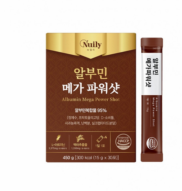 뉴일리 마시는 알부민메가파워샷15gx30포