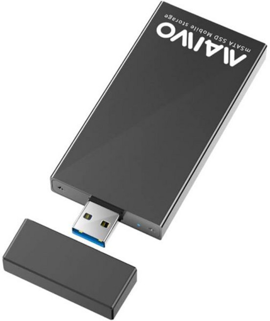 MAIWO SAS to USB 30 어댑터 SATA 하드 드라이브 인클로저 리더기 25인치 및 35인치 HDD SSD용 24TB 용량 외장 도킹 스테이션 12V2A 전원 공급, mSATA Enclosure