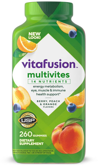 비타퓨전 멀티바이트 종합비타민 구미 (260정), 단품, 1개, 260정