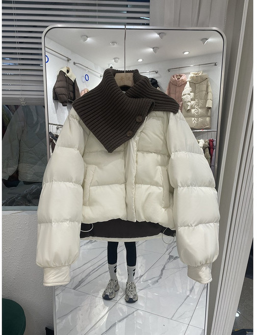 ZAJA 겨울 잠바 따뜻한 패션 숏 경량 여성 패딩 점퍼