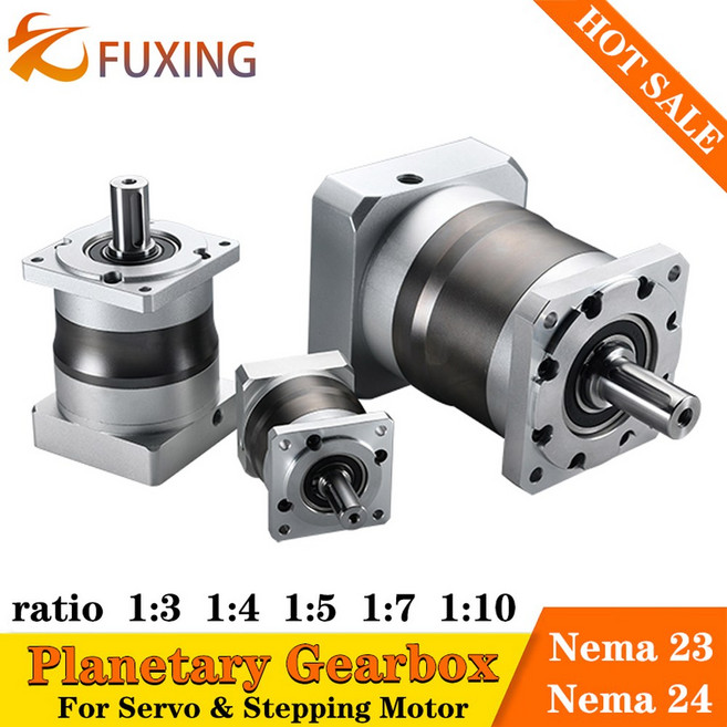 PLF60A 다중 스테핑 10 SERVO 감속기 비율 24 1 정밀 200W 400W 23 플랜지 NEMA 60MM 기어 5 박스, 11mm in t (servo), ratio 5