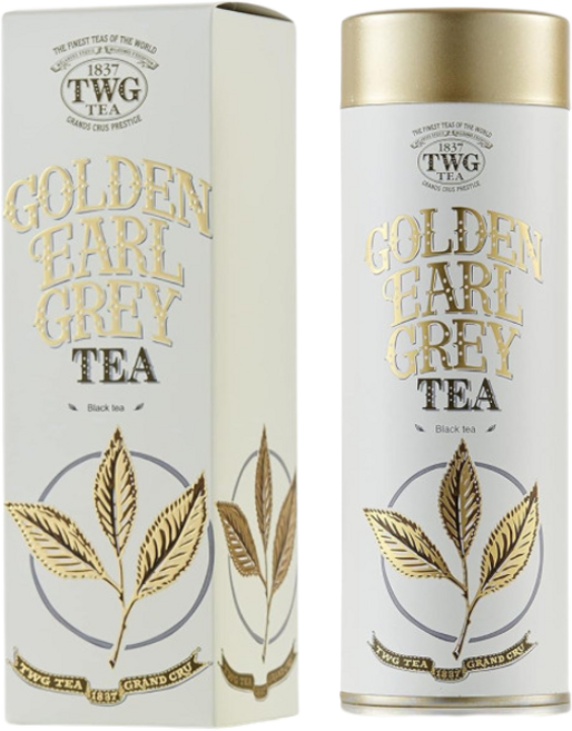 TWG 싱가포르 골든 얼그레이 티 홍차 틴케이스 Golden Earl Grey Tea, 100g, 1개, 1개입