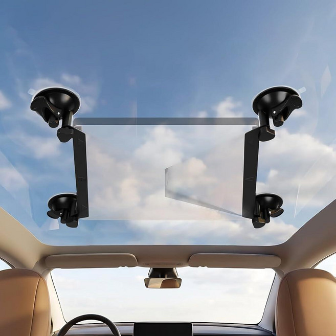 자동차 창문 및 선루프용 스타링크 미니 흡입 컵 마운트 RV 보트 비행기 야외 여행용 액세서리용 안전하고 휴대 가능한 위성 인터넷 키트, 스타링크 미니 흡착컵 마운트 차량 창문 및 선루프용 —