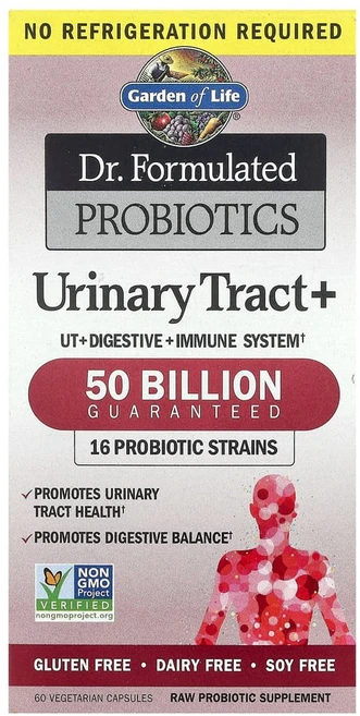 가든오브라이프 닥터 포뮬레이티드 프로바이오틱스 무드+ 베지테리안 캡슐, 1개, GOL12006, 60정 - 쿠팡