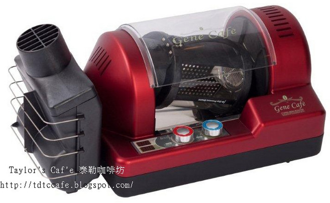 【TDTC 咖啡館】 韓國 Gene Cafe 3D滾筒熱風式咖啡生豆烘焙機/烘豆機 CBR-101TW, 1個, 紅