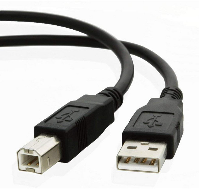 USB A公對B公 電子琴MIDI連接線, 1個