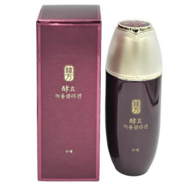 수려한 효 녹용콜라겐 수액 에센스, 140ml, 8개