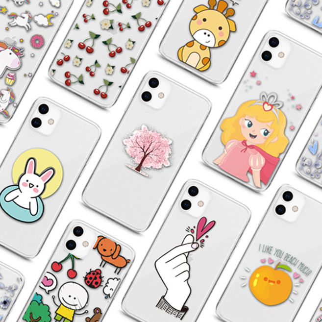 잇케이스 갤럭시노트20 N981 디자인 젤리 케이스