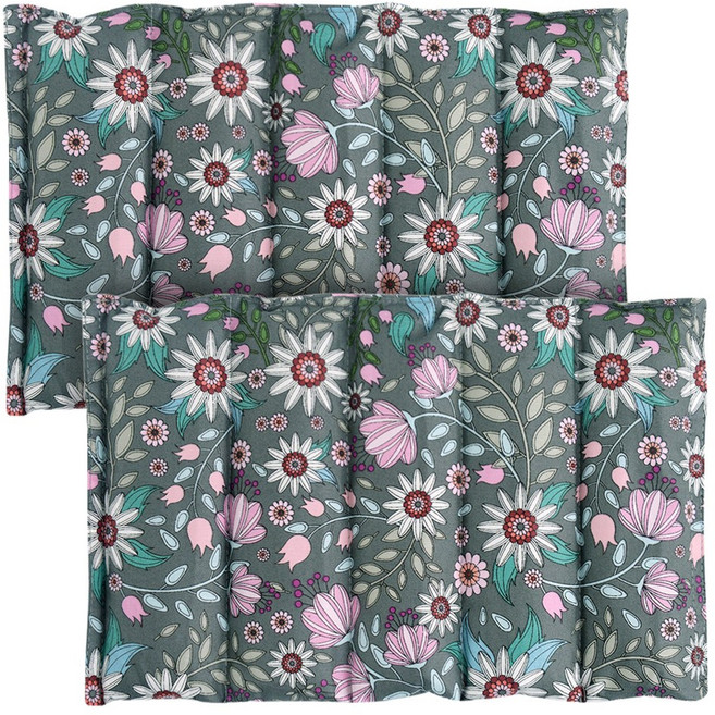 애슬라 허브 다용도 찜질팩 모던플라워 소 ZH-M1, 2개