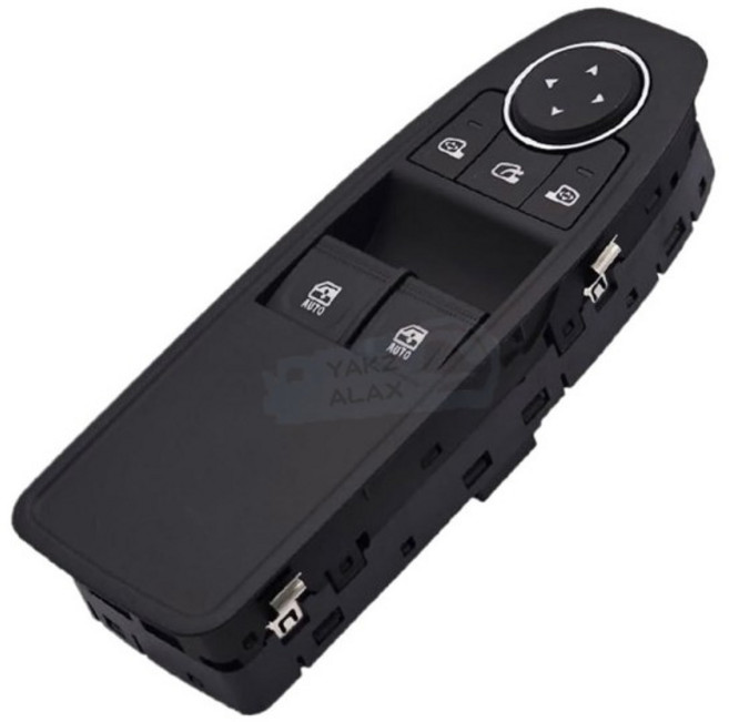 왼쪽 전력 창 제어 스위치 유리 조절기 버튼 Renault Clio 2019-2023 254102278R 자동차 액세서리 용 13 핀