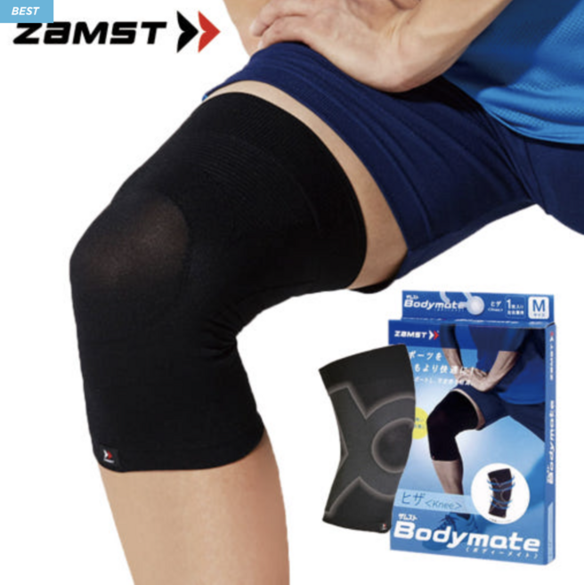 무릎 보호대 관절 압박 아대 스포츠 러닝 등산 헬스 테니스 남녀공용 바디메이트, 1개