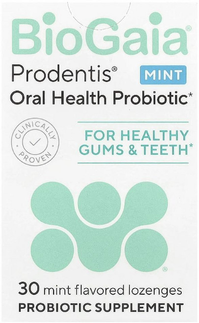 바이오가이아 프로덴티스 프로바이오틱 Prodentis Gums Teeth 민트 타블렛30정, 1개