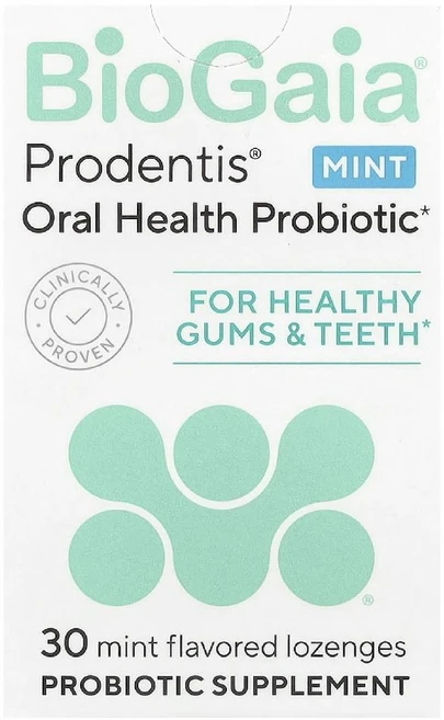 바이오가이아 Prodentis 민트 프로바이오틱 사탕 정제 30정, 1개 - 쿠팡