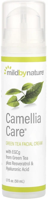 건강챙기세요 Mild By Nature Camellia Care® 녹차 스킨 크림 50ml(1.7fl oz) 백살까지오래오래, MildByNatureCamelliaCare녹차스킨크림 - 쿠팡