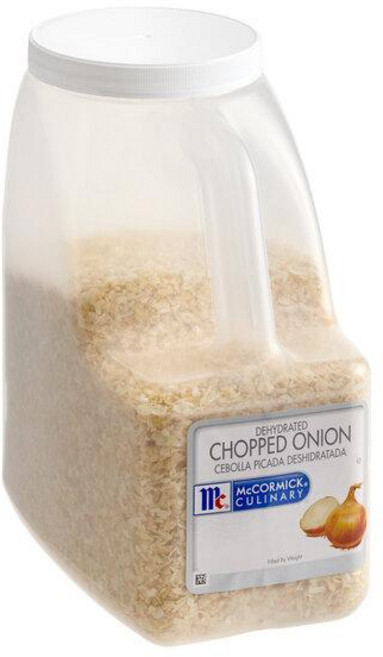 McCormick Culinary 건조 다진 양파 3개입, 3개, 1.81kg