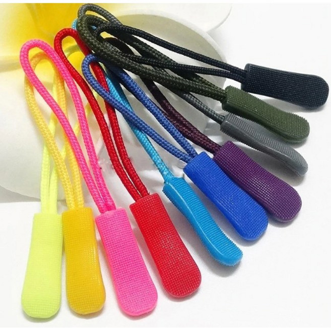 지퍼 고리 끈 손잡이 가방 스트랩 교체 수리 만능, 1개, 옐로우