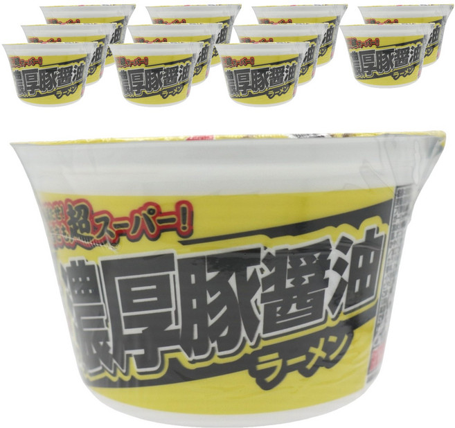 AceCOOK Super Cup 濃鬱豬醬拉麵 130g, 12個