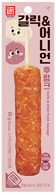 한성 갈릭 앤 어니언 후랑크, 65g, 10개