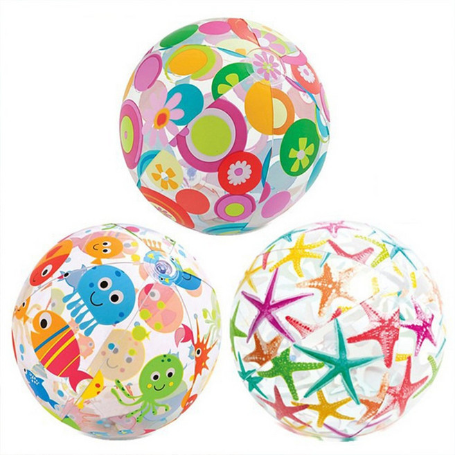 INTEX 沙灘球, 1個, 多款隨機出貨