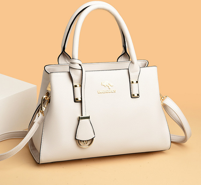 여성 캥거루 가방 소프트 가죽 숄더 크로스 여성 토트백 뉴타임즈 D671B683