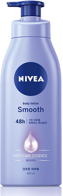 니베아 스무드 바디로션, 400ml, 1개