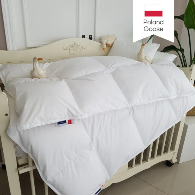 [국내생산 맞춤] 컴포플러스 폴란드 구스 베이비 이불솜(솜털90%), 200g(사계절용)