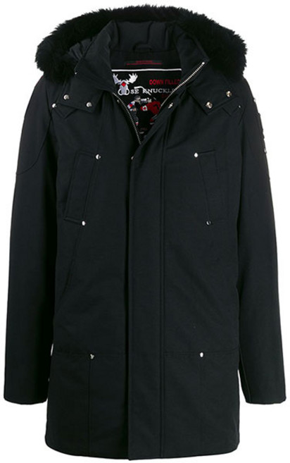 무스너클 남성 스틸링파카 MK4661MP 블랙퍼