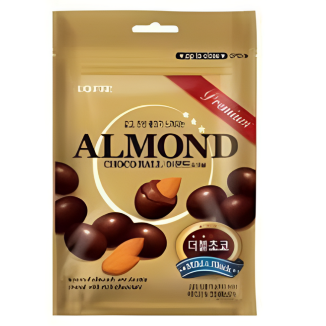 롯데제과 아몬드초코볼, 70g, 3개