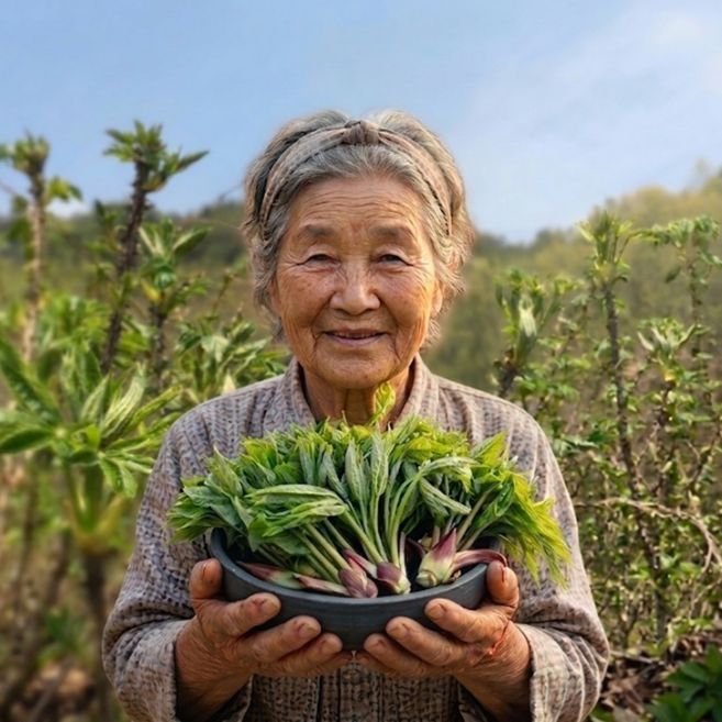 [예약판매]100박스특가 최상급 엄나무순 개두릅 산지직송, 1박스, 1kg