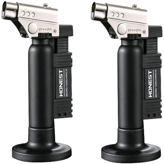 호네스트 가스토치 토치 라이터 500JET, 2개
