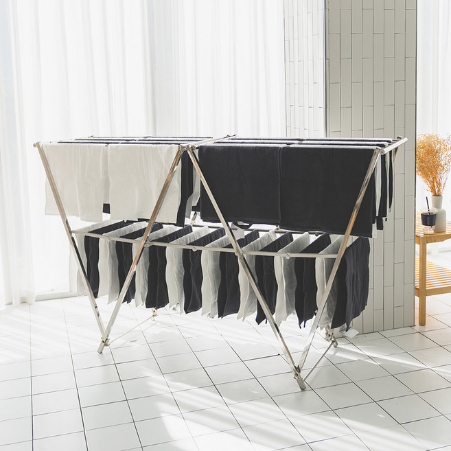 이한리빙 평생쓰는 빨래건조대 국산 튼튼한 이불건조대, 중형, 1개