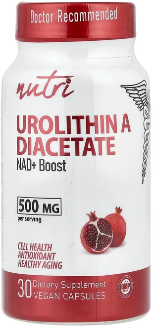 새해 첫좋은선물 Nutri 우롤리틴A 다이아세테이트 베지 캡슐 30정(캡슐 1정당 250mg) 제대로 할인합니다, Nutri우롤리틴A다이아세테이트베지캡슐30정캡슐1정당2, 1개 - 쿠팡