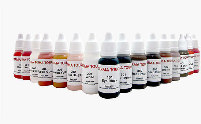 [현뷰티] 더마터치 반영구색소 반영구화장 재료, 1개