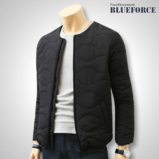 블루포스 베이직핏 이너 리너클 경량 점퍼