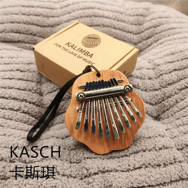 迷你8音拇指琴 卡林巴琴, 1個, 新升级10音云朵款（盒子如图）